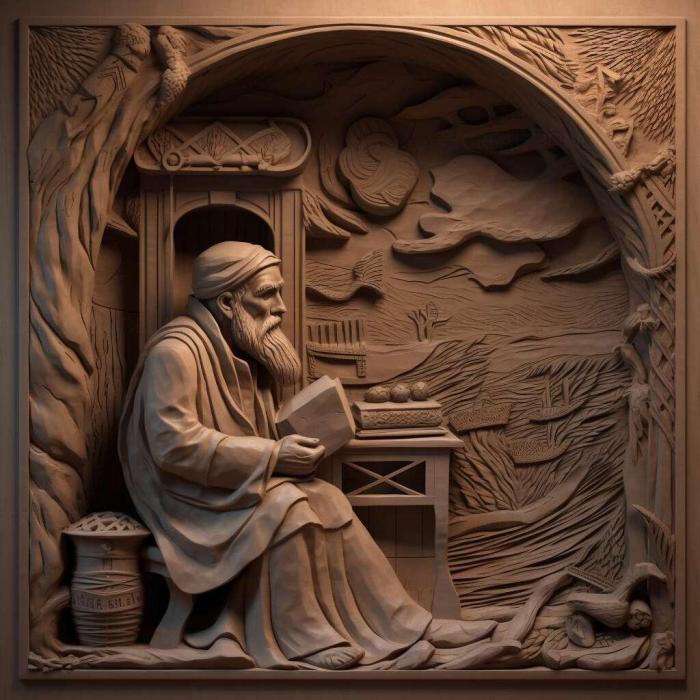 نموذج ثلاثي الأبعاد لآلة CNC 3D Art 